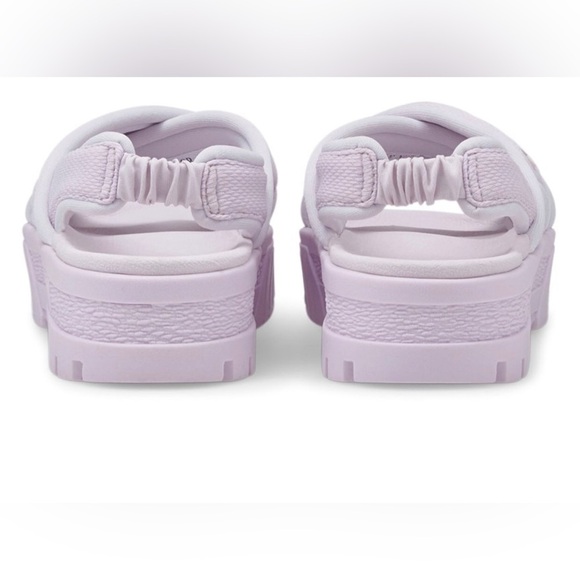PUMA WOMENS MAYZE lavender fog puna white SANDAL platform SHOES size 10 new - Picture 3 of 7